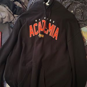 Black My Hero Academia Hoodie